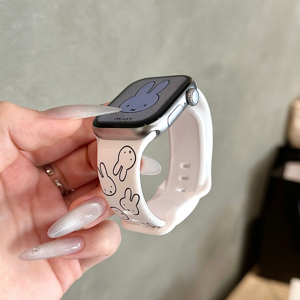 Tali Jam Tangan Kartun Kelinci - Apple Smartwatch Accessories ulasan dan harga