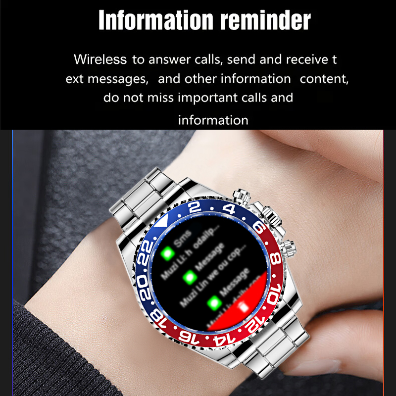 Jam tangan pintar pria AW12 me - Smartwatch X18 ulasan dan harga