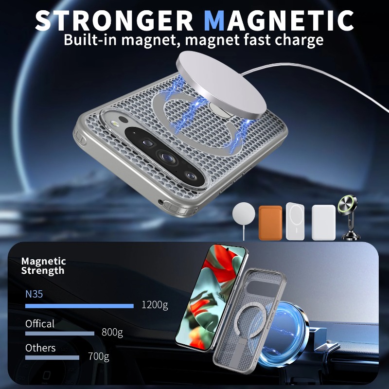 Casing Stand Disipasi Panas Sa - Magnetic Charging Stand ulasan dan harga