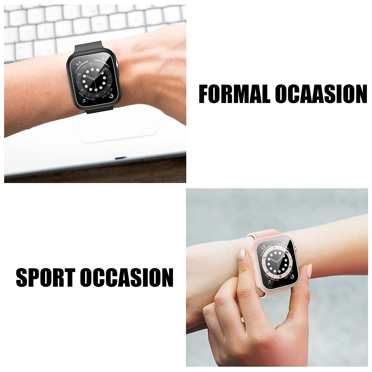 Kaca antigores + penutup untuk - Apple Smartwatch Accessories ulasan dan harga