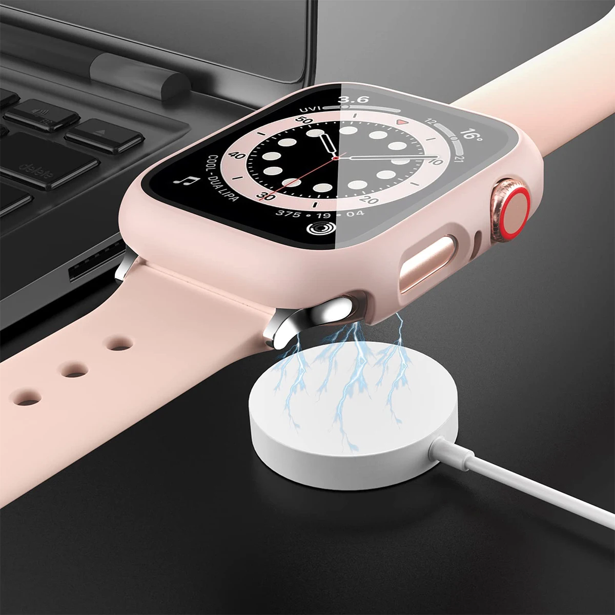 Kaca antigores + penutup untuk - Apple Smartwatch Accessories ulasan dan harga
