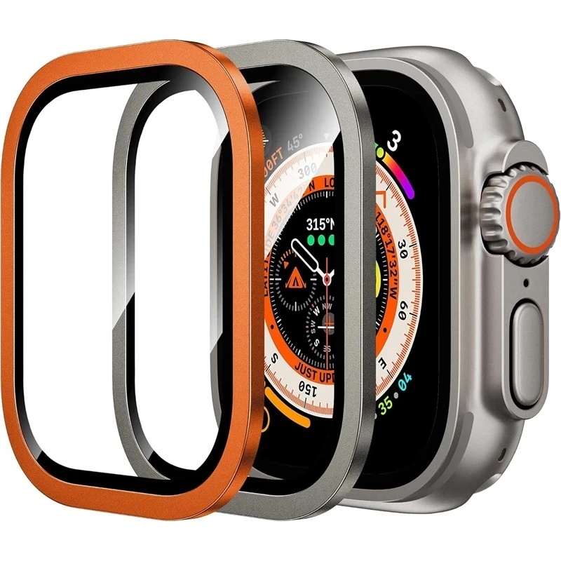 Pelindung layar iWatch Ultra,  - Smartwatch Case ulasan dan harga