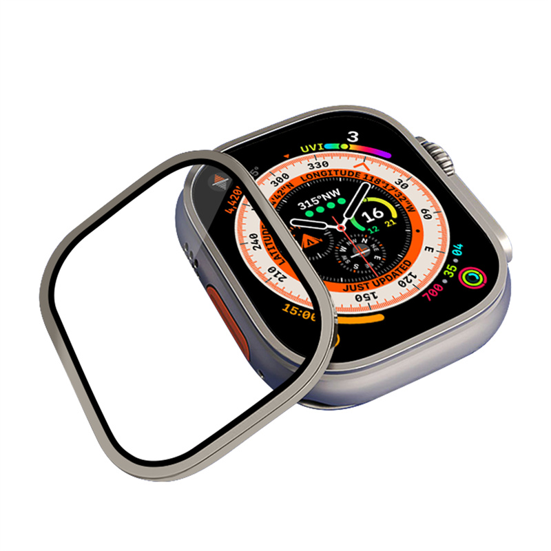 Pelindung layar iWatch Ultra,  - Smartwatch Case ulasan dan harga