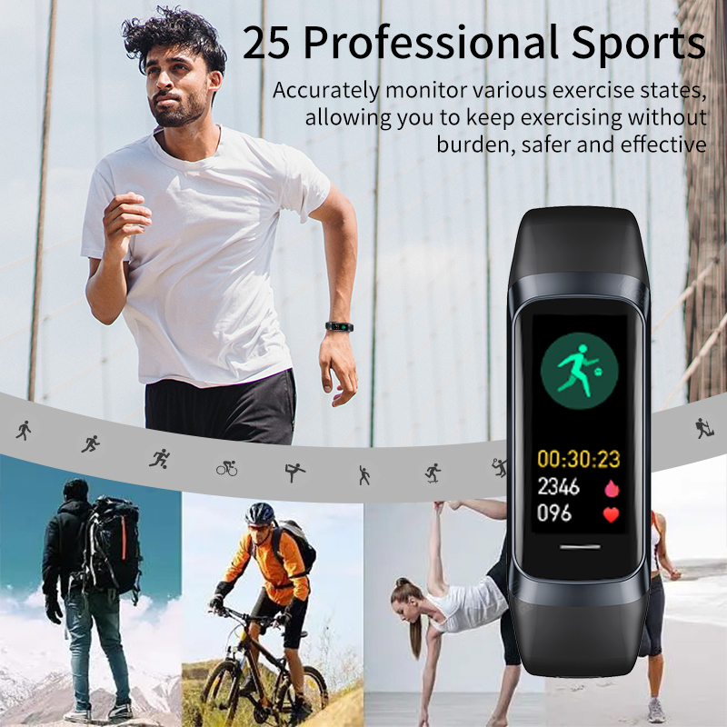 LIGE 1.1 Inci Amoled Monitor D - Smartwatch Instagram ulasan dan harga