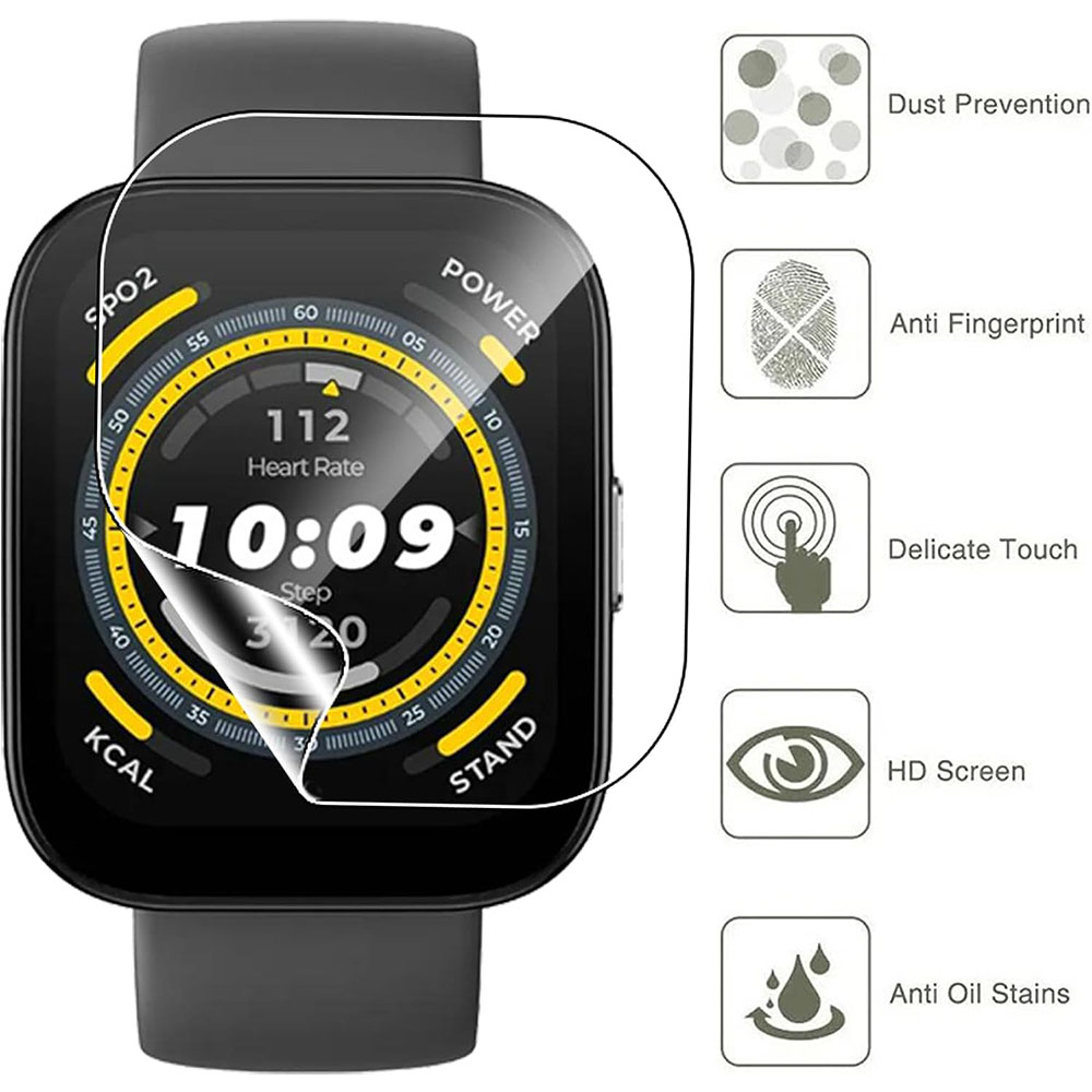 3 buah pelindung layar Film HD - Amazfit Smartwatch Accessories ulasan dan harga