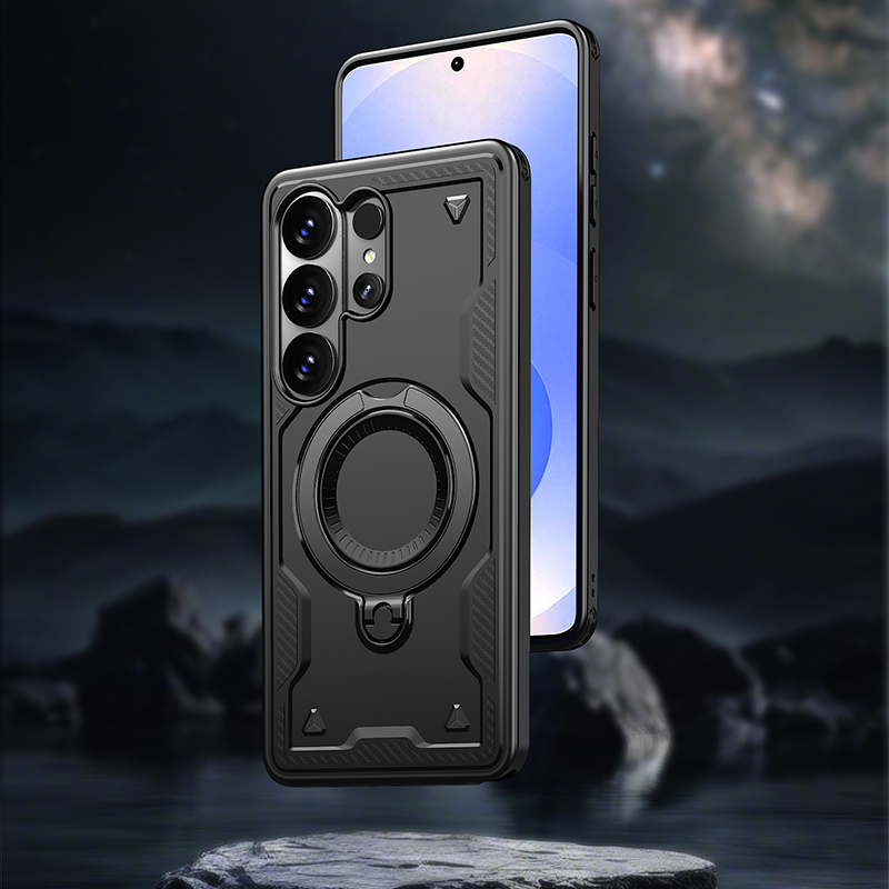 360 °   Casing Ponsel Anti Ben - Magnetic Charging Stand ulasan dan harga