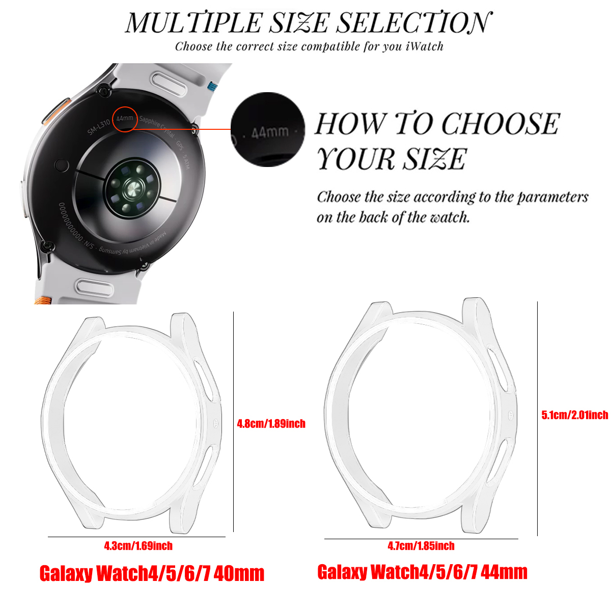 Casing Bling untuk Samsung Gal - Accessories For Galaxy Watch 5 ulasan dan harga