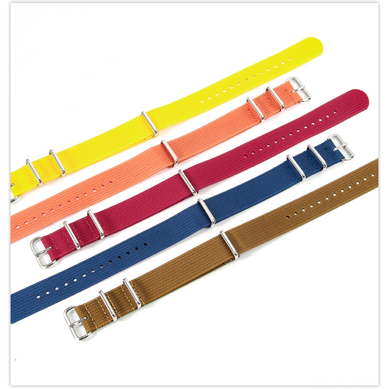 18 20 22Mm untuk Seiko Samsung - Nylon Nato Strap ulasan dan harga