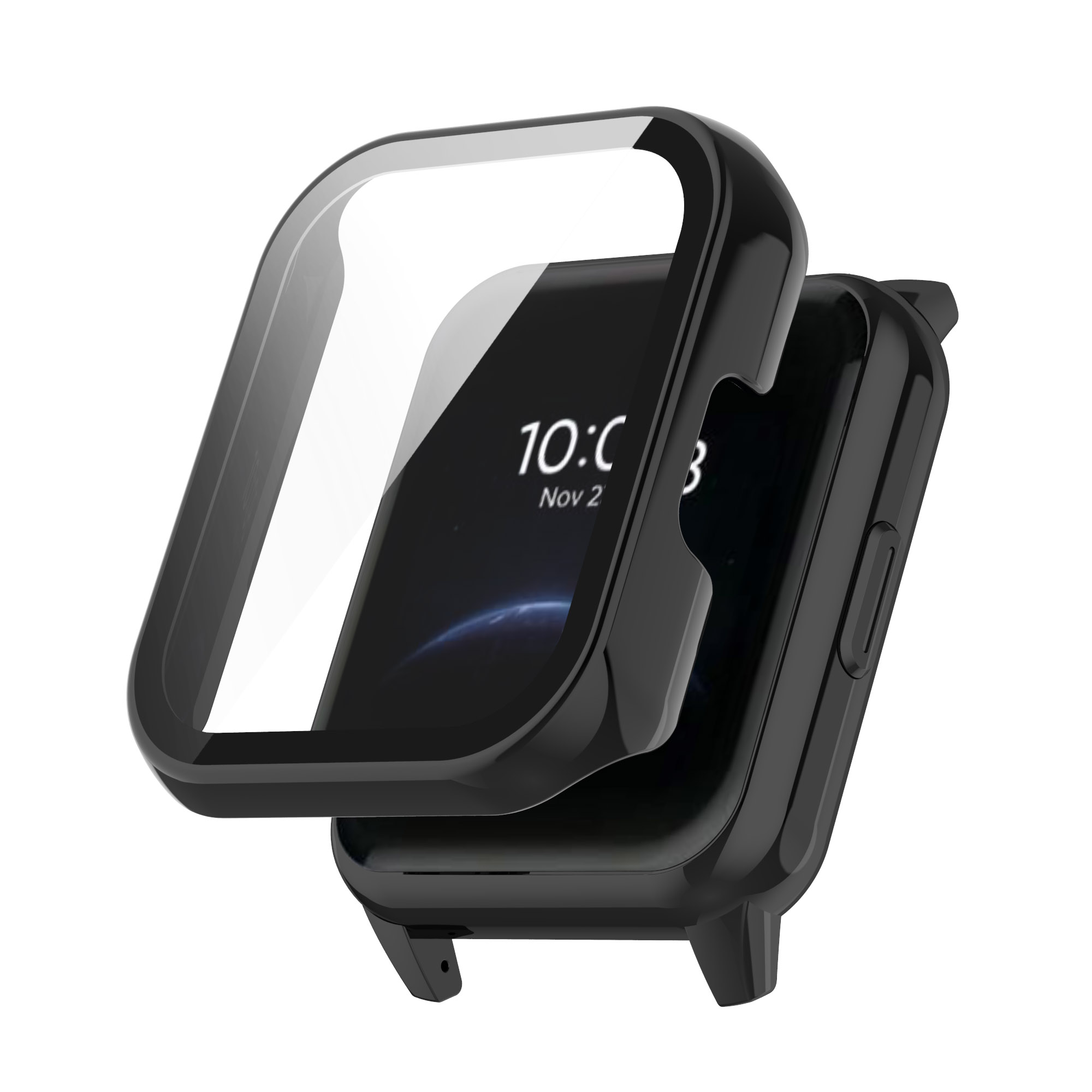 Kaca + Casing untuk Realme Wat - Watch Case Bumper ulasan dan harga
