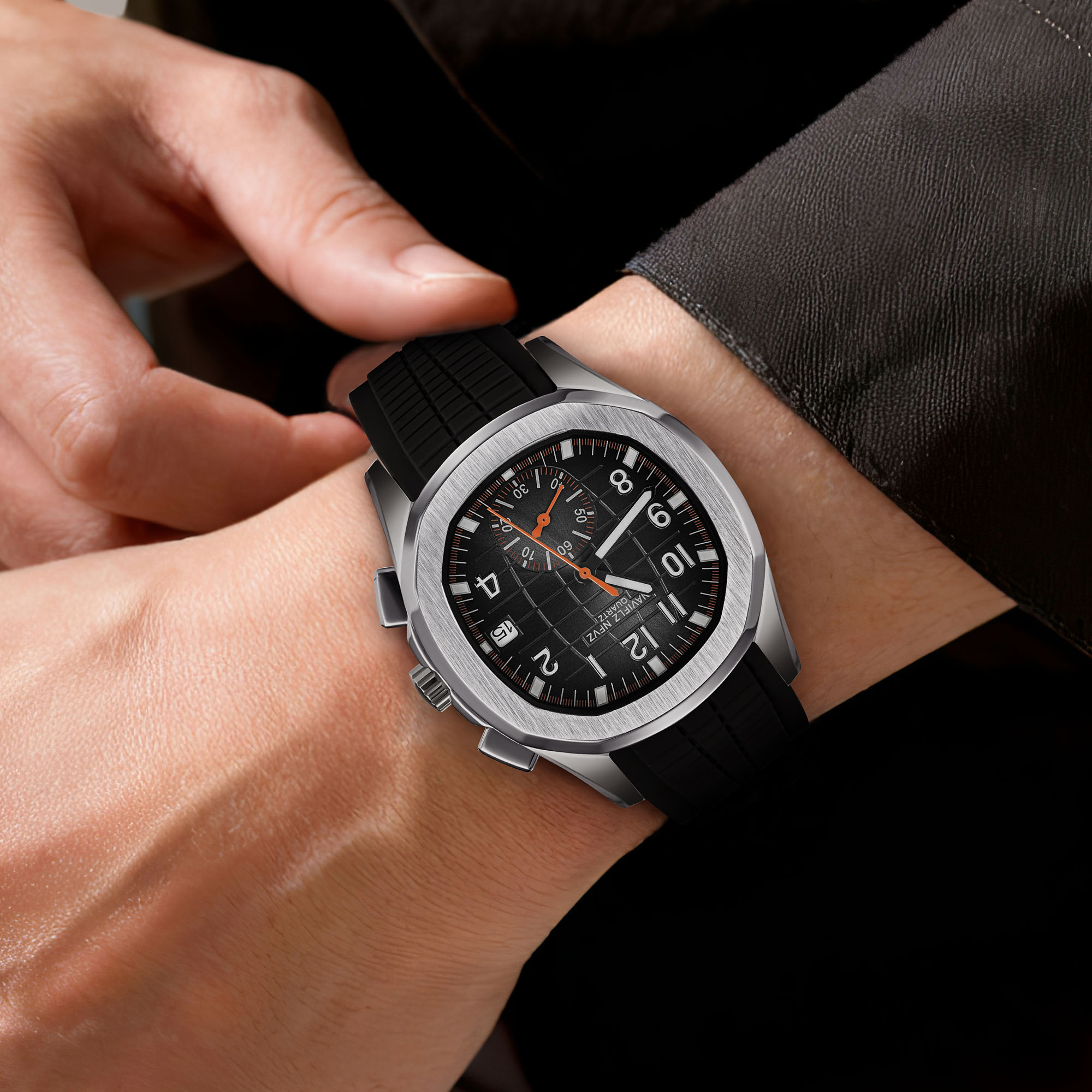 Jam Tangan Mewah Pria 40MM NAV - Smartwatch Touch ulasan dan harga