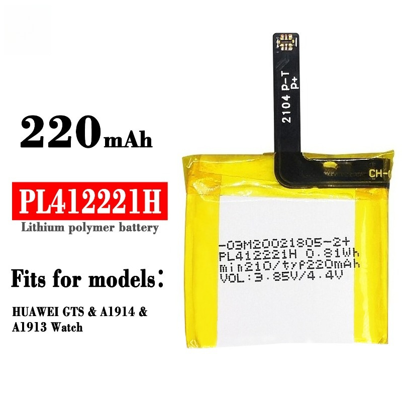 PL412221H 220mAh untuk Huami A - Smartwatch A1914 ulasan dan harga