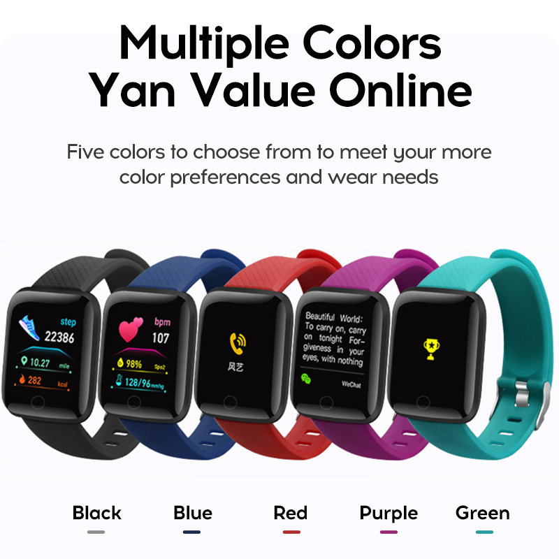 116plus Jam Tangan Pintar Pria - Smartwatch Instagram ulasan dan harga
