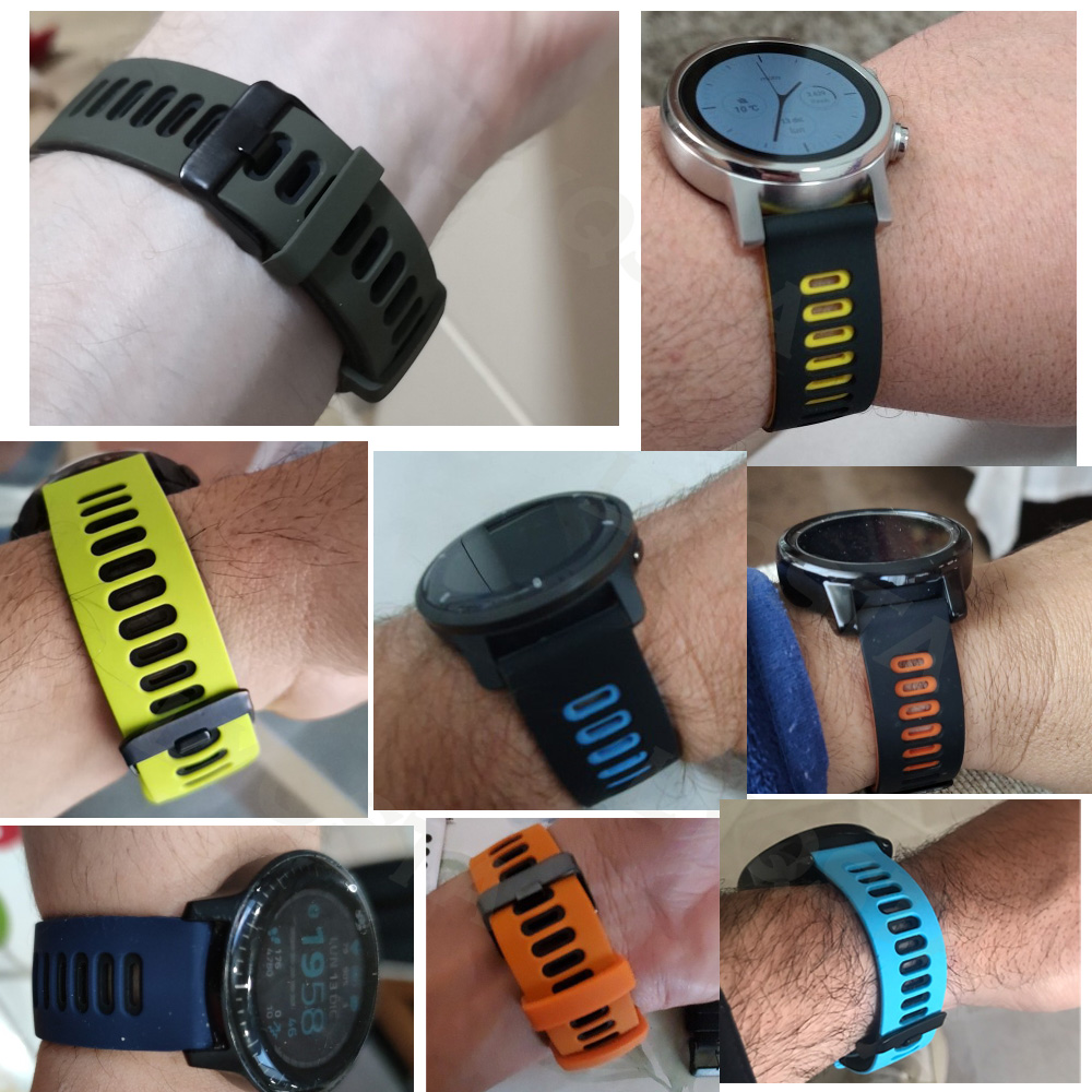 Gelang jam tangan silikon lemb - Xiaomi Smartwatch S3 Accessories ulasan dan harga