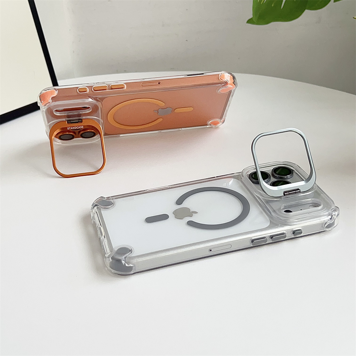 Casing Ponsel Transparan Magne - Magnetic Charging Stand ulasan dan harga
