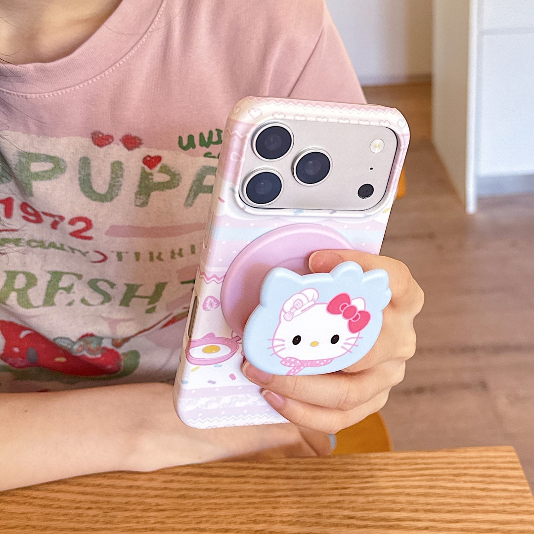 Casing Ponsel Magnetik Sanrio  - Magnetic Charging Stand ulasan dan harga