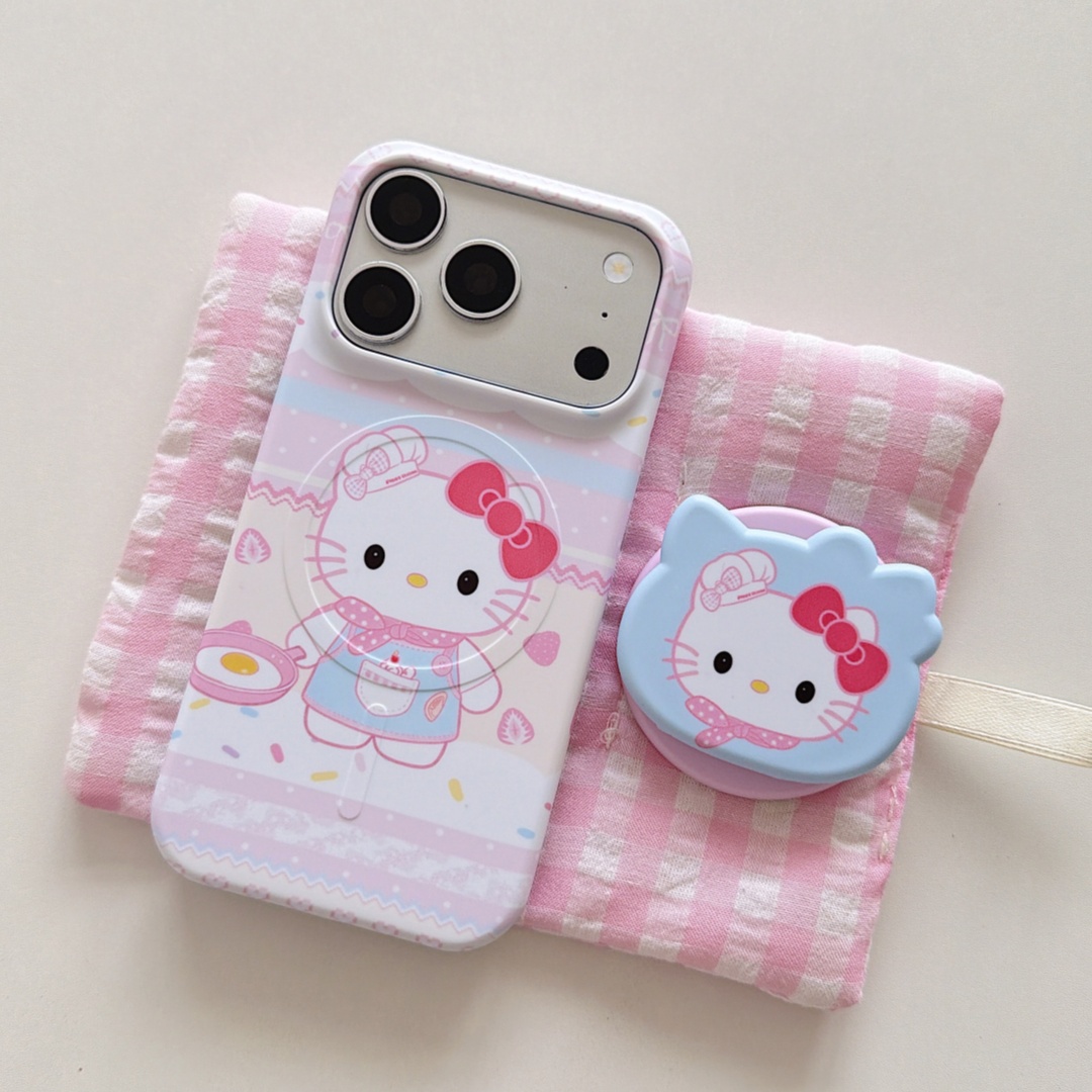 Casing Ponsel Magnetik Sanrio  - Magnetic Charging Stand ulasan dan harga