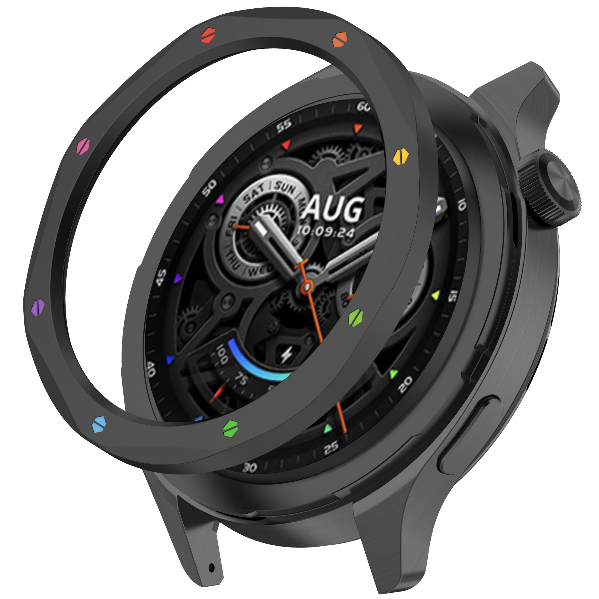 Casing cincin Bezel logam untu - Xiaomi Smartwatch S3 Accessories ulasan dan harga