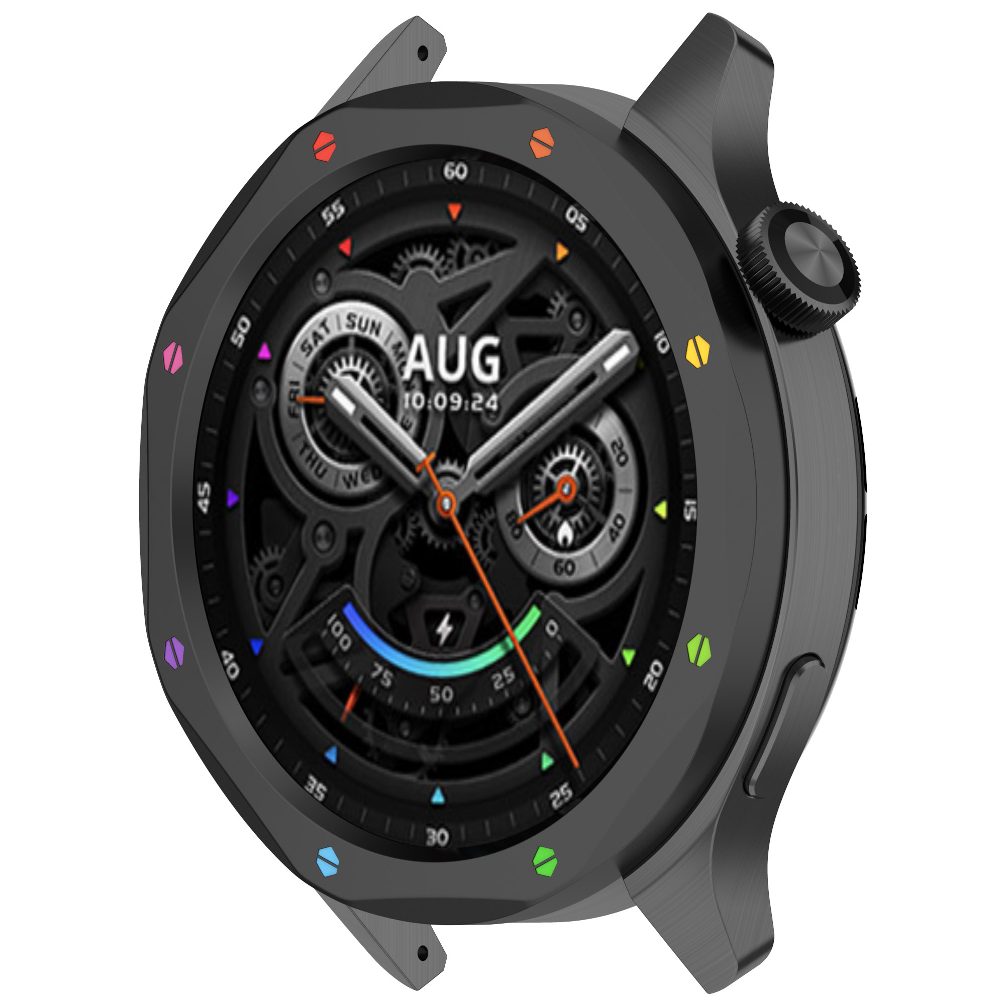 Casing cincin Bezel logam untu - Xiaomi Smartwatch S3 Accessories ulasan dan harga