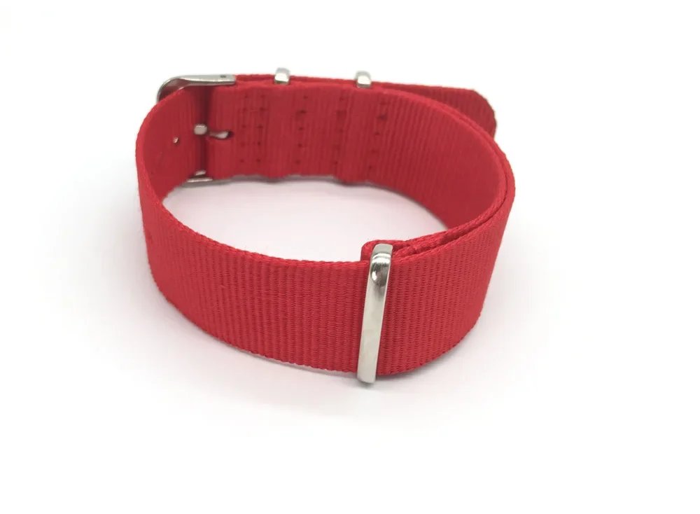 Tali Nilon Merah Pria & Wanita - Nylon Nato Strap ulasan dan harga