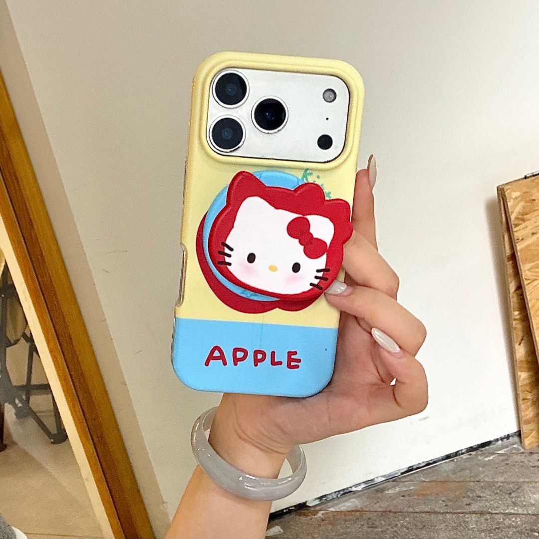 Casing Ponsel Sanrio Hello Kit - Magnetic Charging Stand ulasan dan harga
