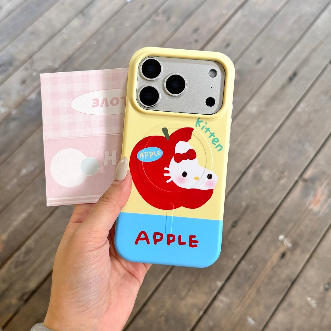 Casing Ponsel Sanrio Hello Kit - Magnetic Charging Stand ulasan dan harga