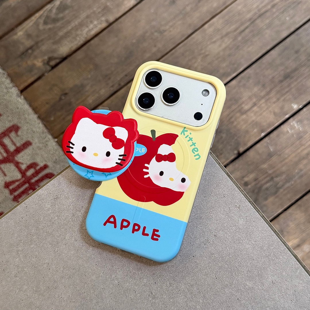 Casing Ponsel Sanrio Hello Kit - Magnetic Charging Stand ulasan dan harga