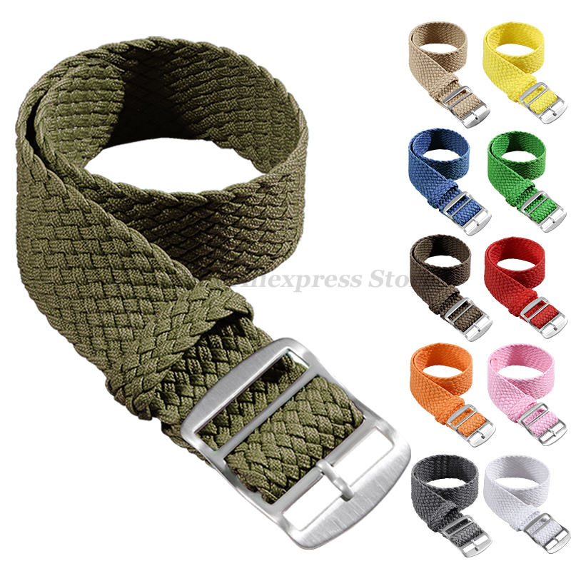 Tali jam tangan tenun nilon un - Nylon Nato Strap ulasan dan harga