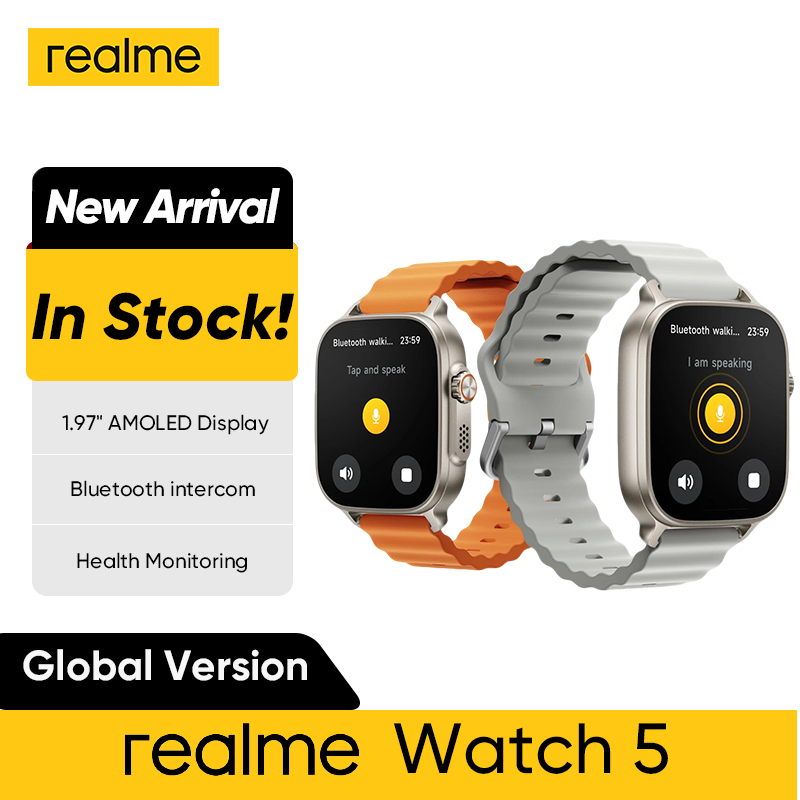 Versi Global realme watch 5 1. - Smartwatch Faces ulasan dan harga