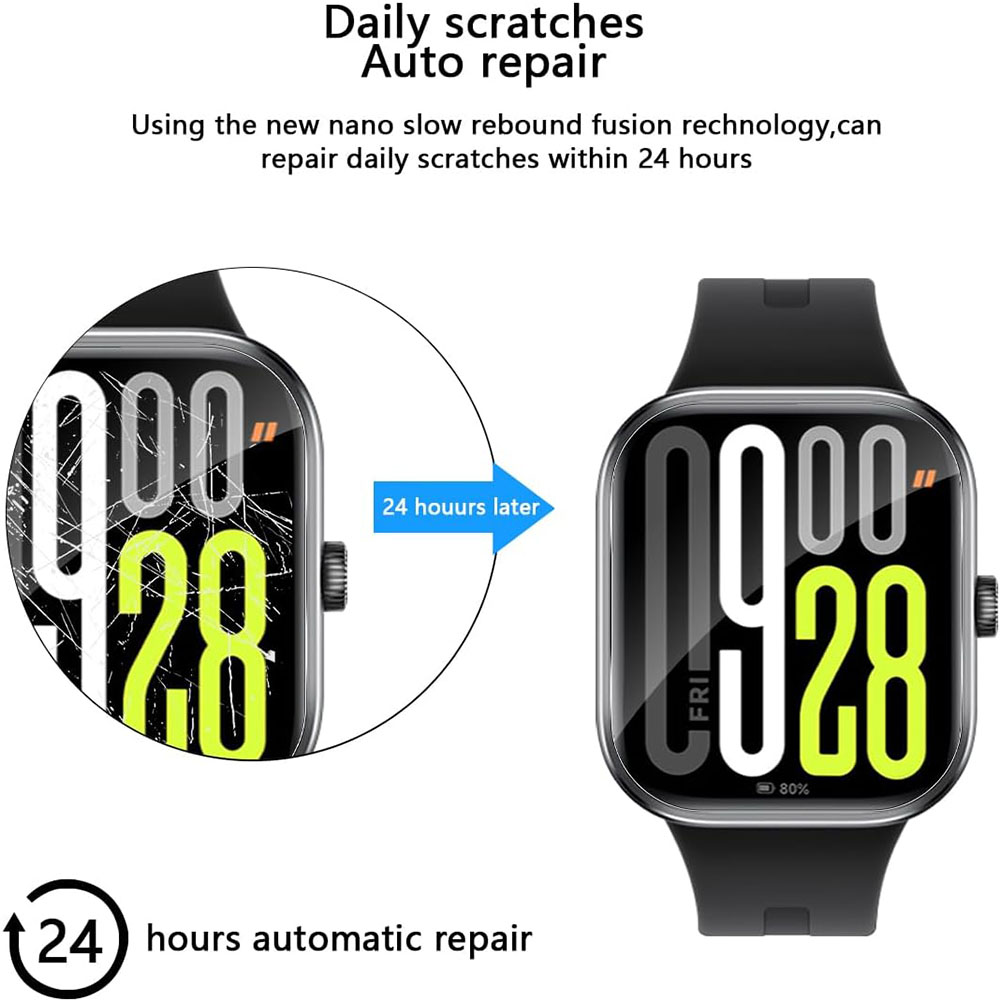 1-5 Buah Film Pelindung Hidrog - Watch Face Protector ulasan dan harga