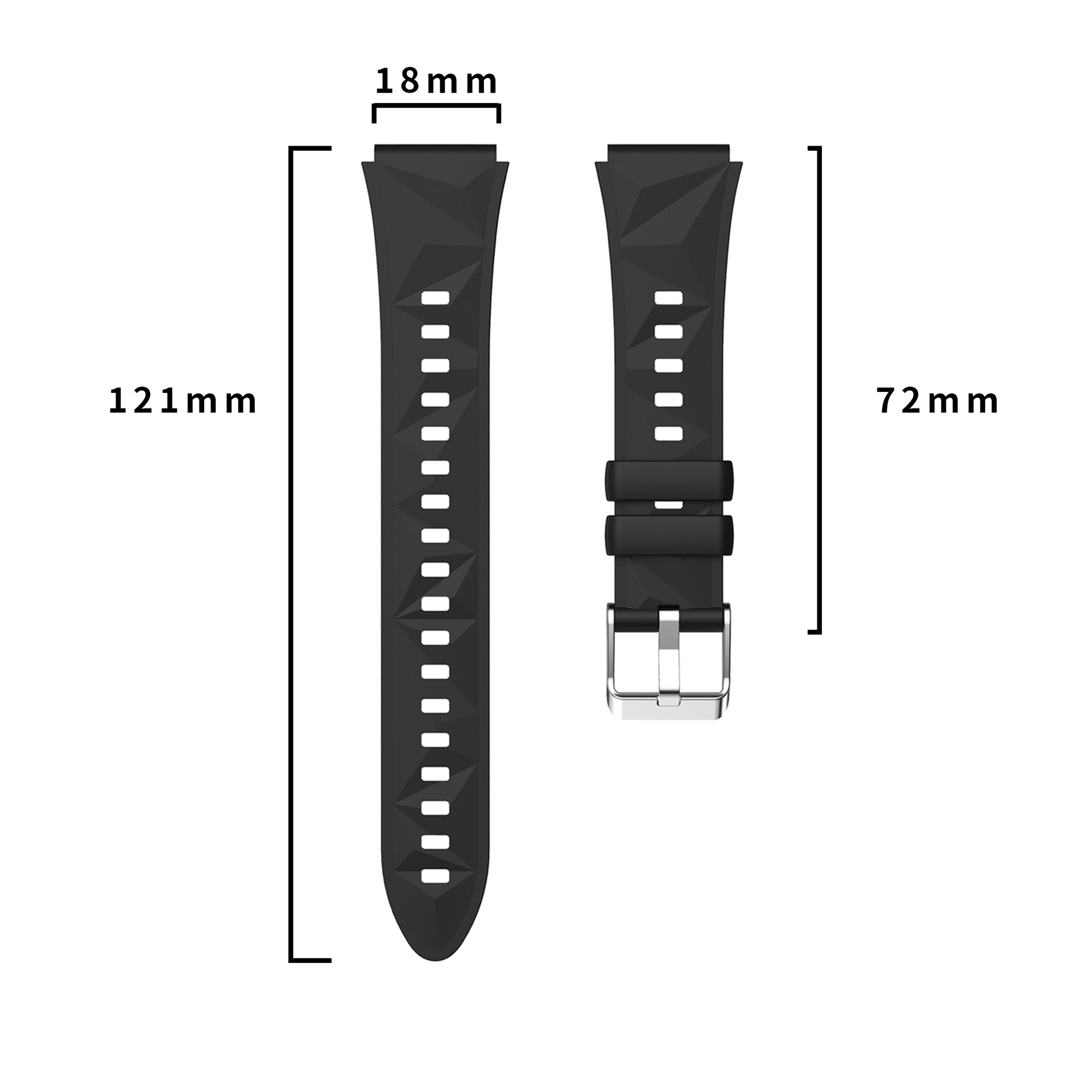 Tali silikon 18mm/22mm untuk j - Titan Smartwatch Accessories ulasan dan harga