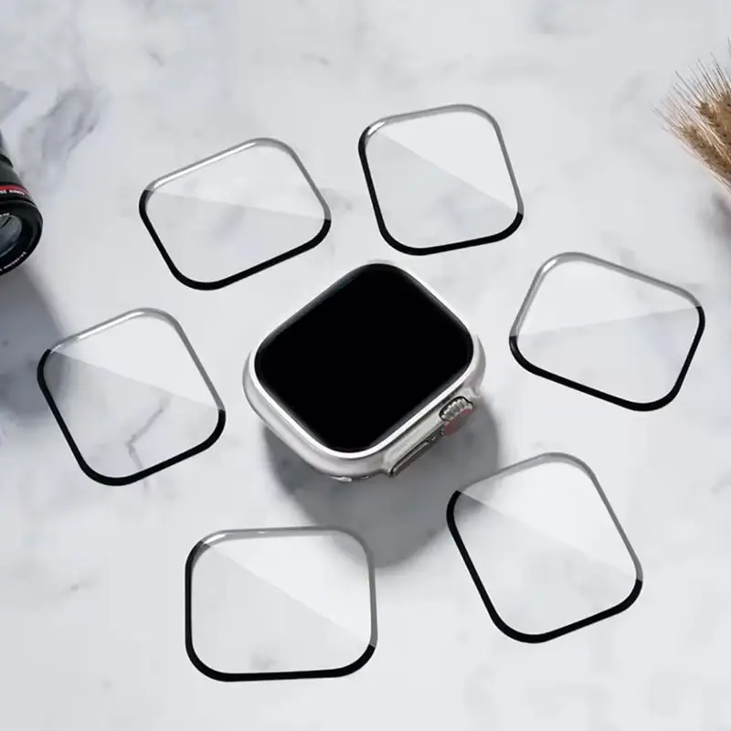 1-5 Buah Film Anti Gores untuk - Apple Smartwatch Accessories ulasan dan harga