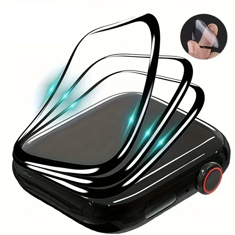 1-5 Buah Film Anti Gores untuk - Apple Smartwatch Accessories ulasan dan harga