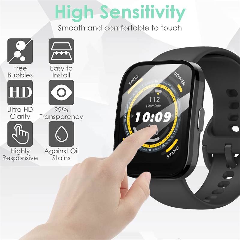 Pelindung layar untuk Amazfit  - Amazfit Smartwatch Accessories ulasan dan harga