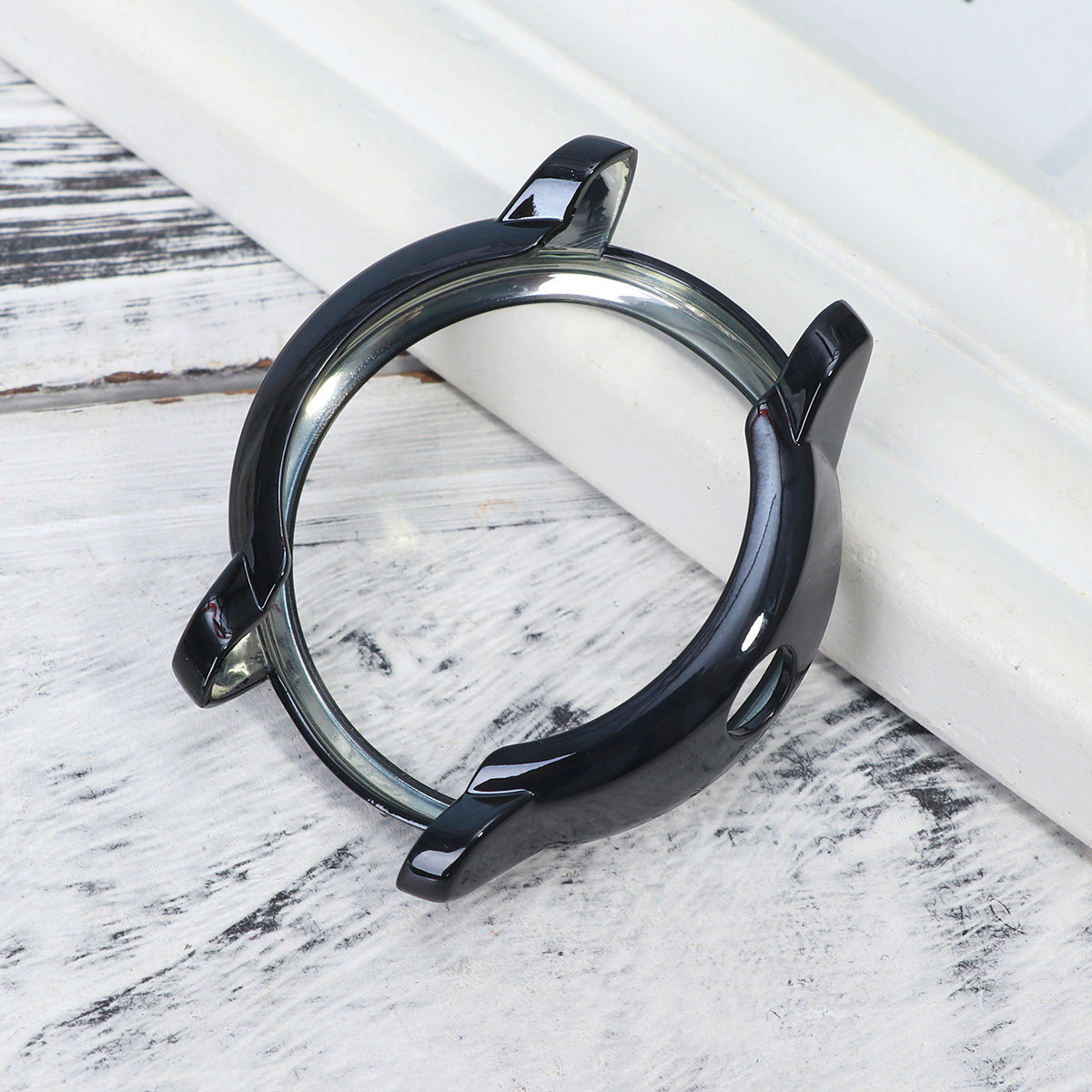 Casing Pelindung Tpu Hitam Kom - Smartwatch Case ulasan dan harga