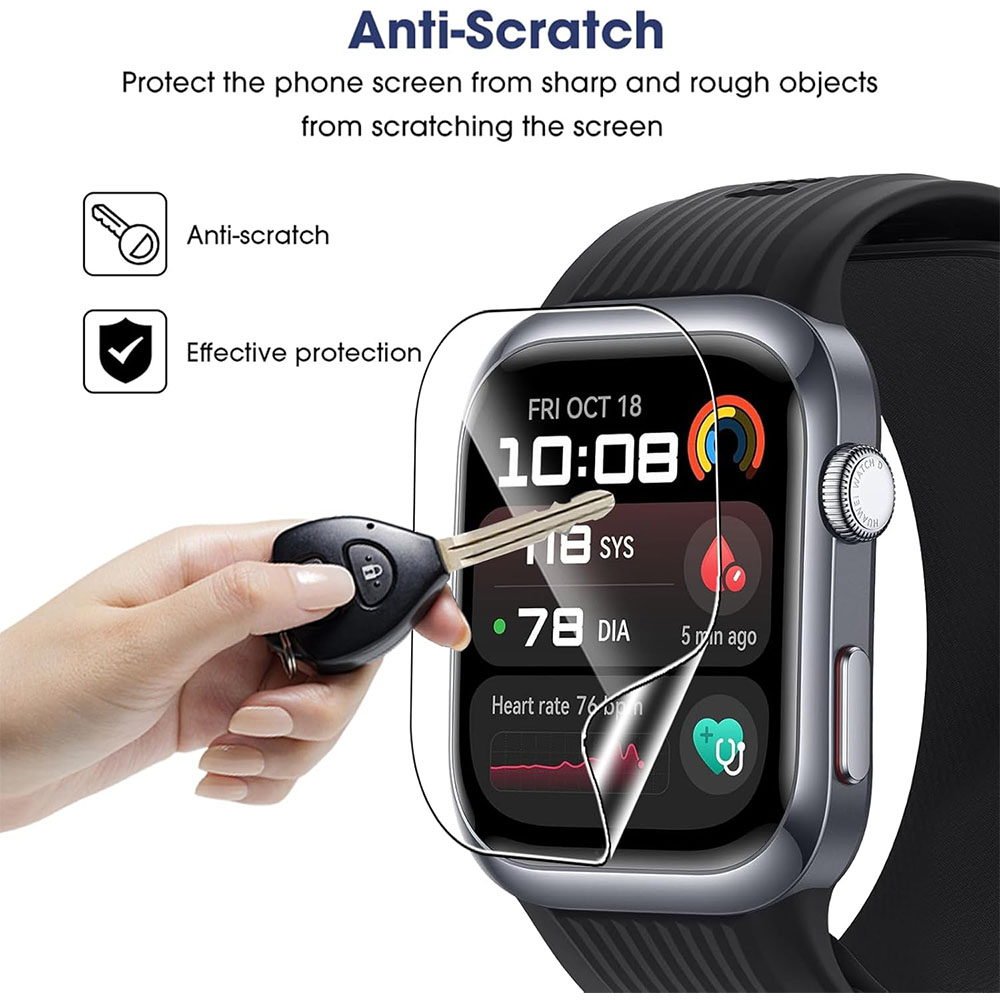 3 Buah Film Hidrogel TPU untuk - Huawei Smartwatch Accessories ulasan dan harga
