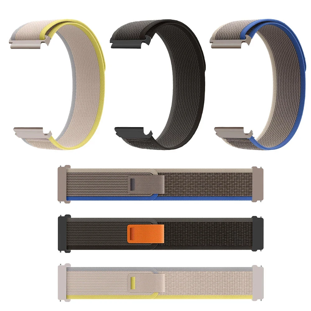 Tali jam tangan nilon 22mm, ge - Xiaomi Smartwatch S3 Accessories ulasan dan harga