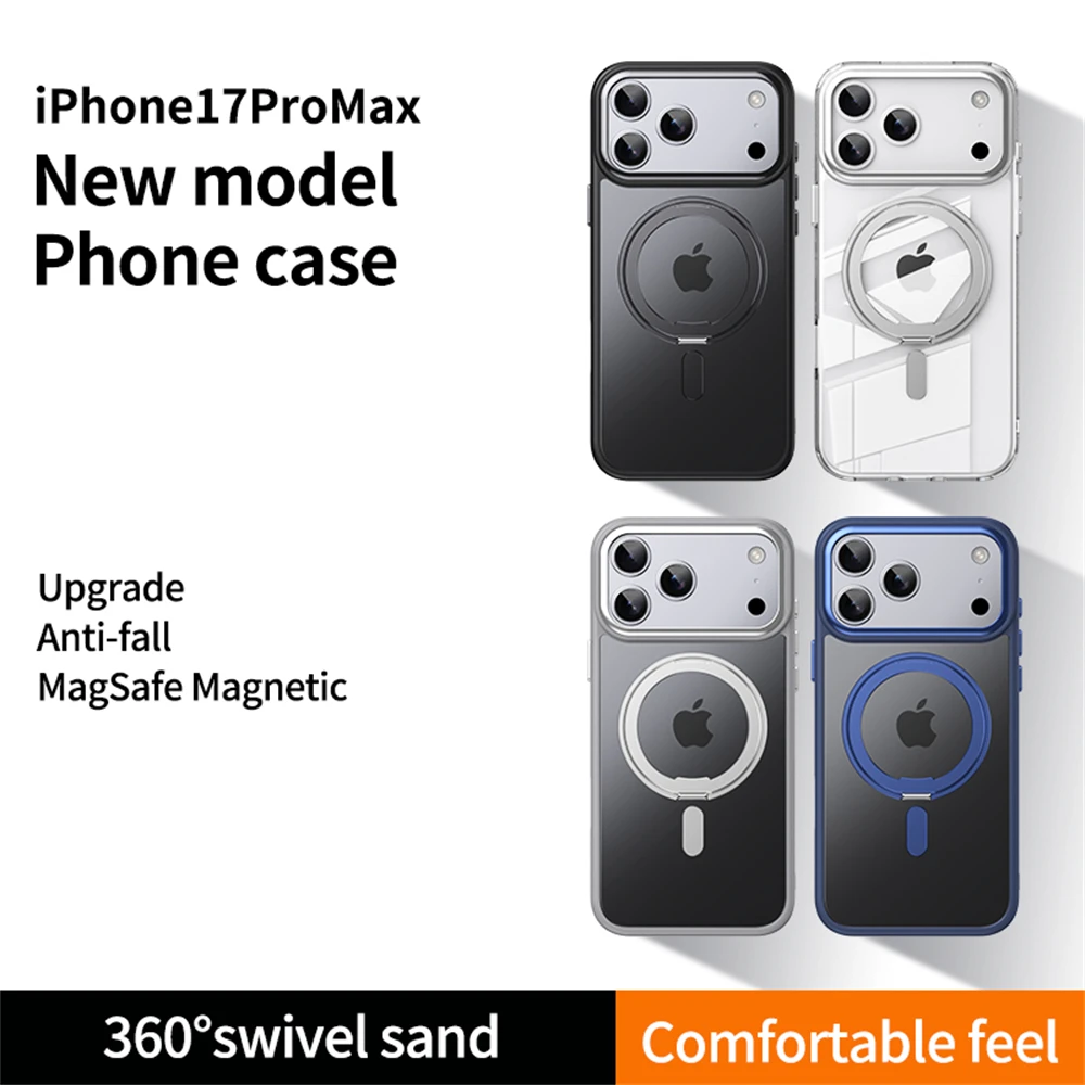 Casing Ponsel Bening Dudukan C - Magnetic Charging Stand ulasan dan harga